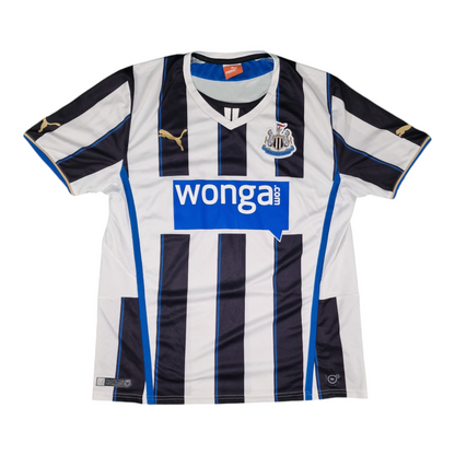 Newcastle United 2013/2014 Home Football Shirt (M) Remy 14