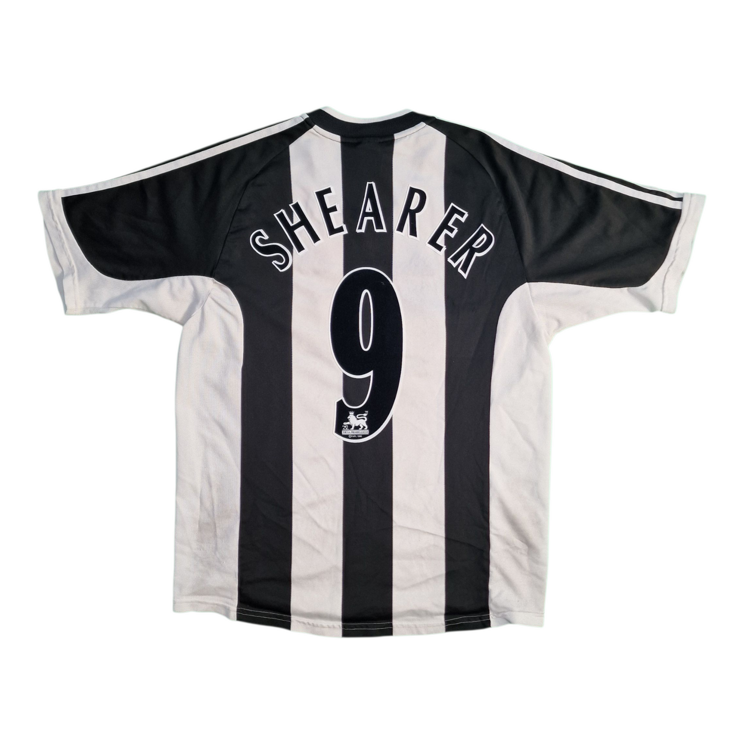 Newcastle United 2001/2003 Home Football Shirt 'Shearer 9' (L)