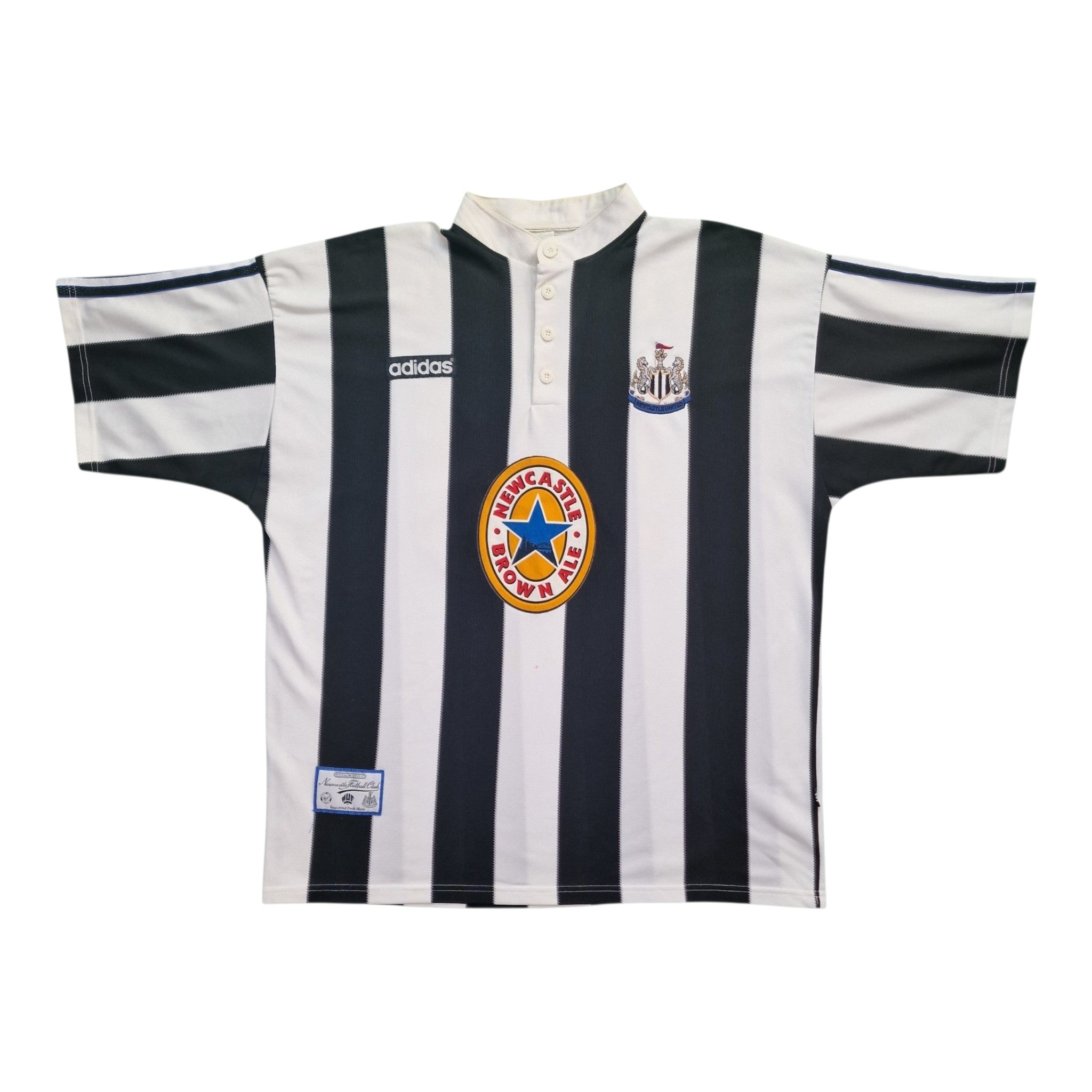 Newcastle United 1995/1997 Home Football Shirt 'Ferdinand 10' (2XL)