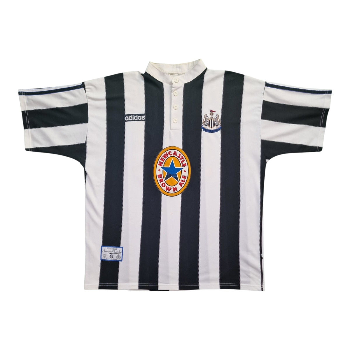 Newcastle United 1995/1997 Home Football Shirt 'Ferdinand 10' (2XL)