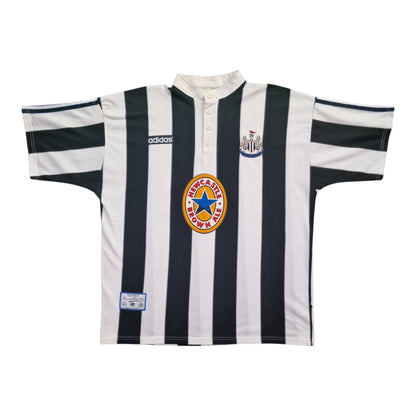 Newcastle United 1995/1997 Home Football Shirt 'Ferdinand 10' (2XL)