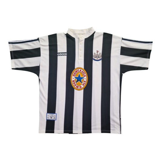 Newcastle United 1995/1997 Home Football Shirt 'Ferdinand 10' (2XL)