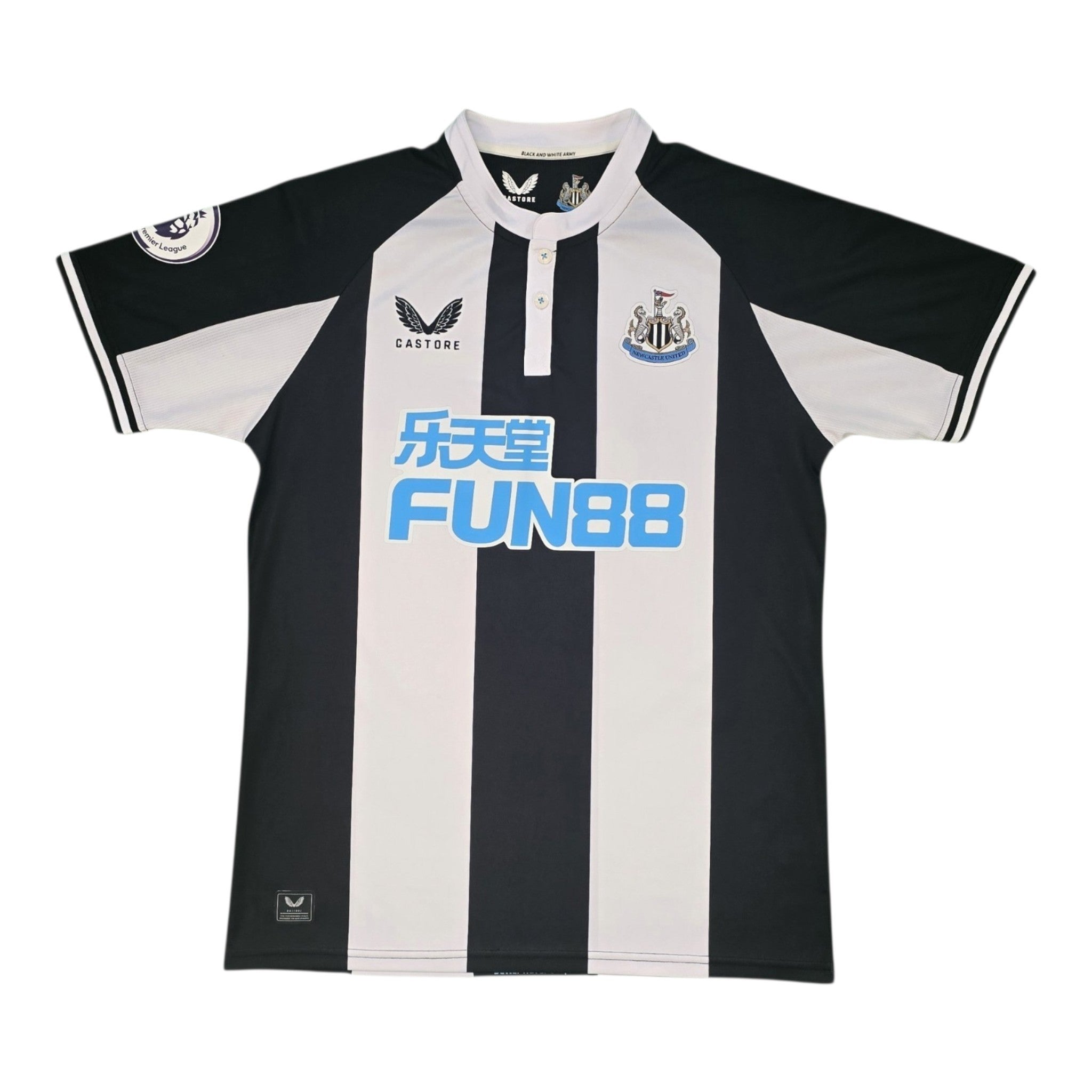 Newcastle United 2021/2022 Home Football Shirt 'Fraser 21' (L)