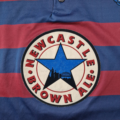 Newcastle United 1995/1996 Away Football Shirt 'Ginola 14'(XL)