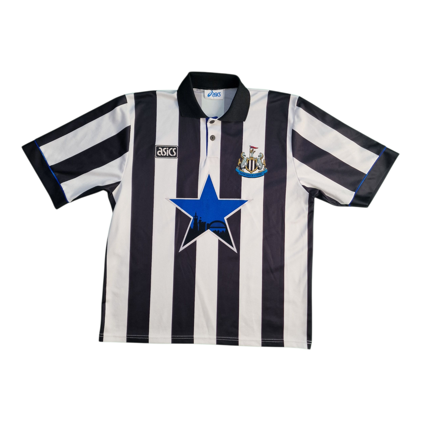 Newcastle United 1993/1995 Home Football Shirt (L)