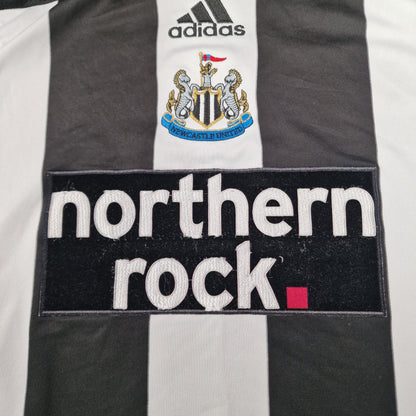 Newcastle United 2007/2009 Home Football Shirt (L)