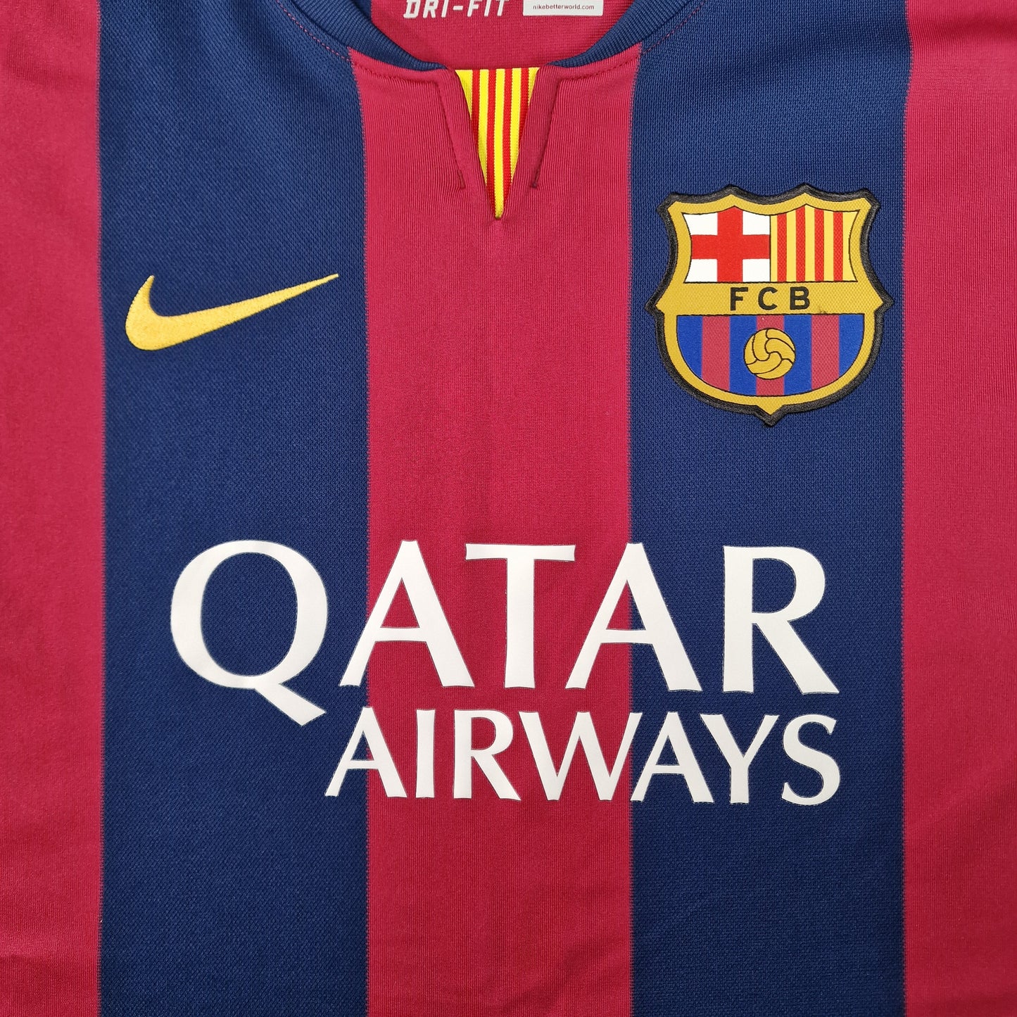 FC Barcelona 2014/2015 Home Football Shirt (2XL)