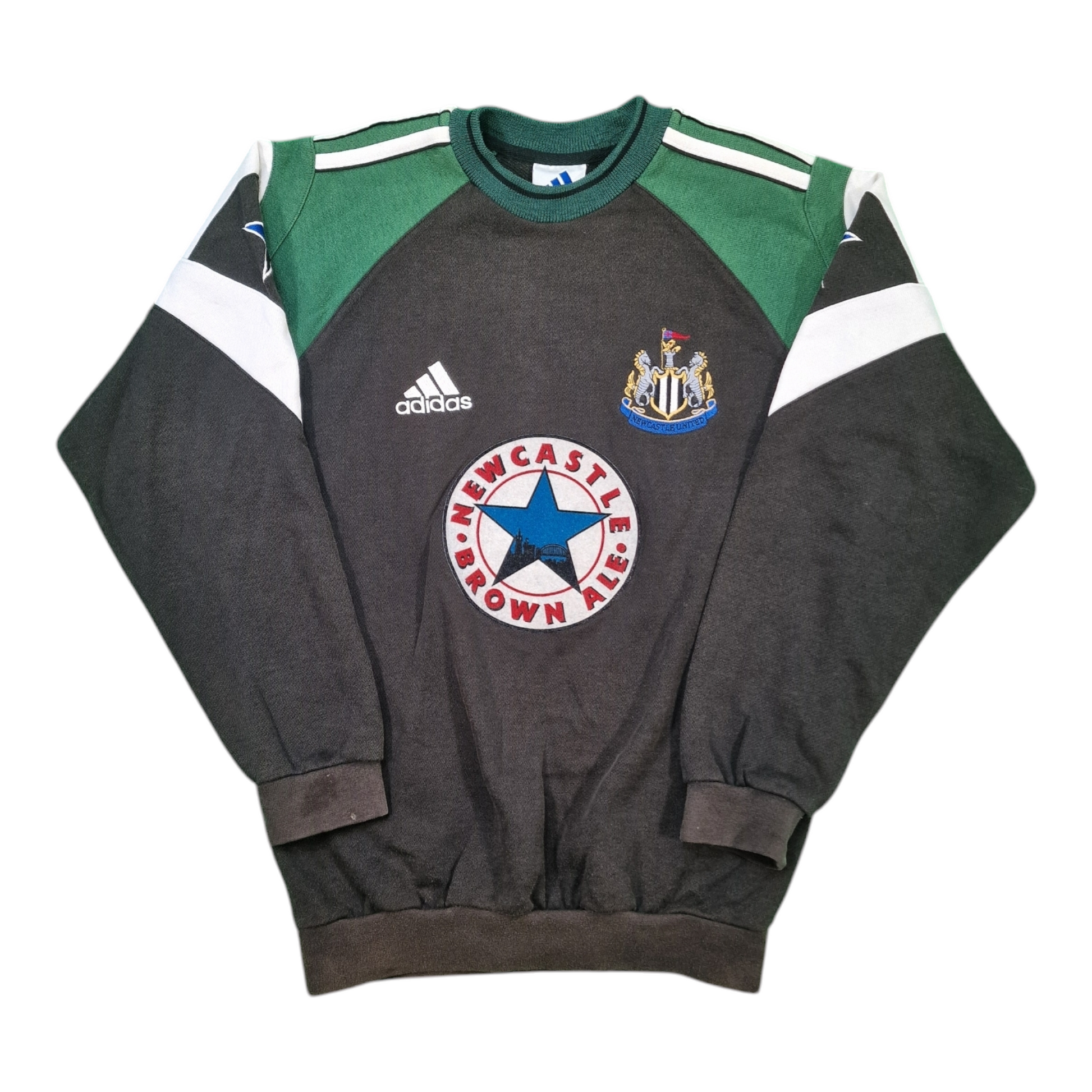 Newcastle United 1997/1998 Adidas Training Sweatshirt (S)
