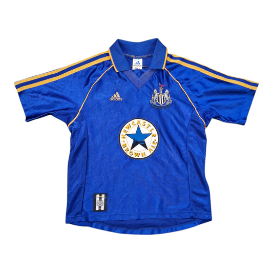 Newcastle United 1998/1999 Away football Shirt (M Youth)