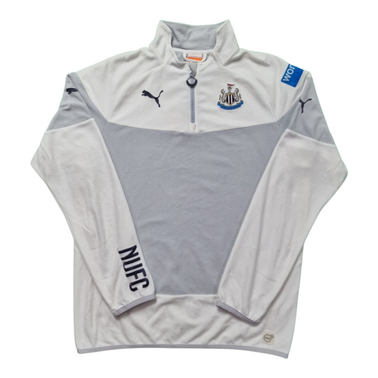Newcastle United 2014/2015 1/4 Zip Training Fleece (L)