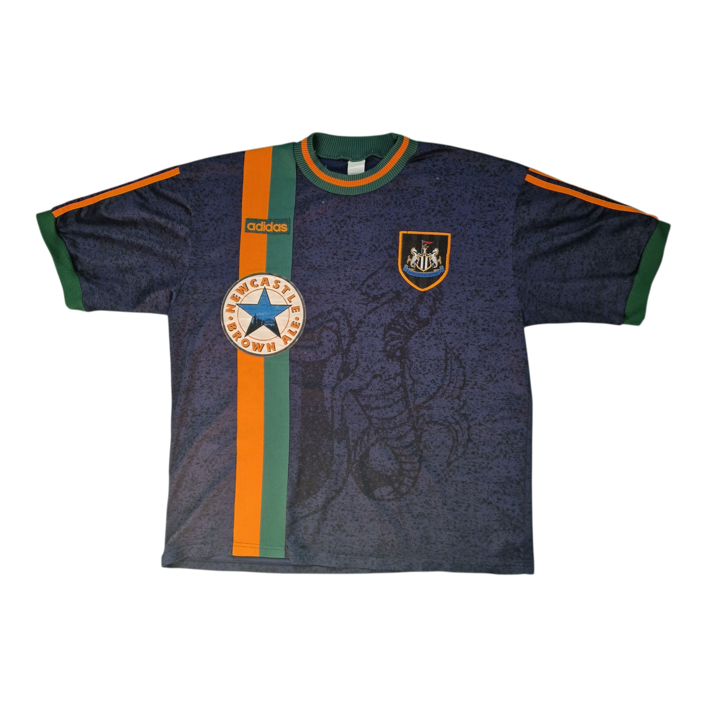 Newcastle United 1997/1998 Away Football Shirt (2XL)