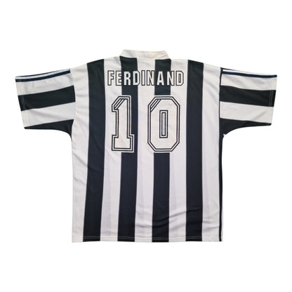 Newcastle United 1995/1997 Home Football Shirt 'Ferdinand 10' (2XL)