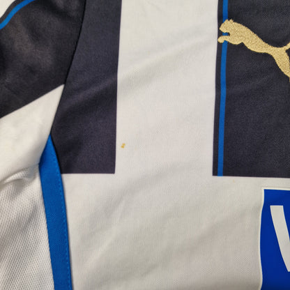 Newcastle United 2013/2014 Home Football Shirt 'mind the gap' (XL)