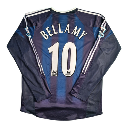 Newcastle United 2004/2005 Away Long-Sleeved Shirt 'Bellamy 10' (L)
