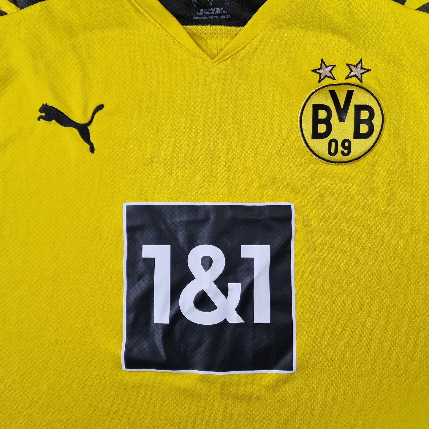 Borussia Dortmund 2021/2022 Home Football Shirt (L)